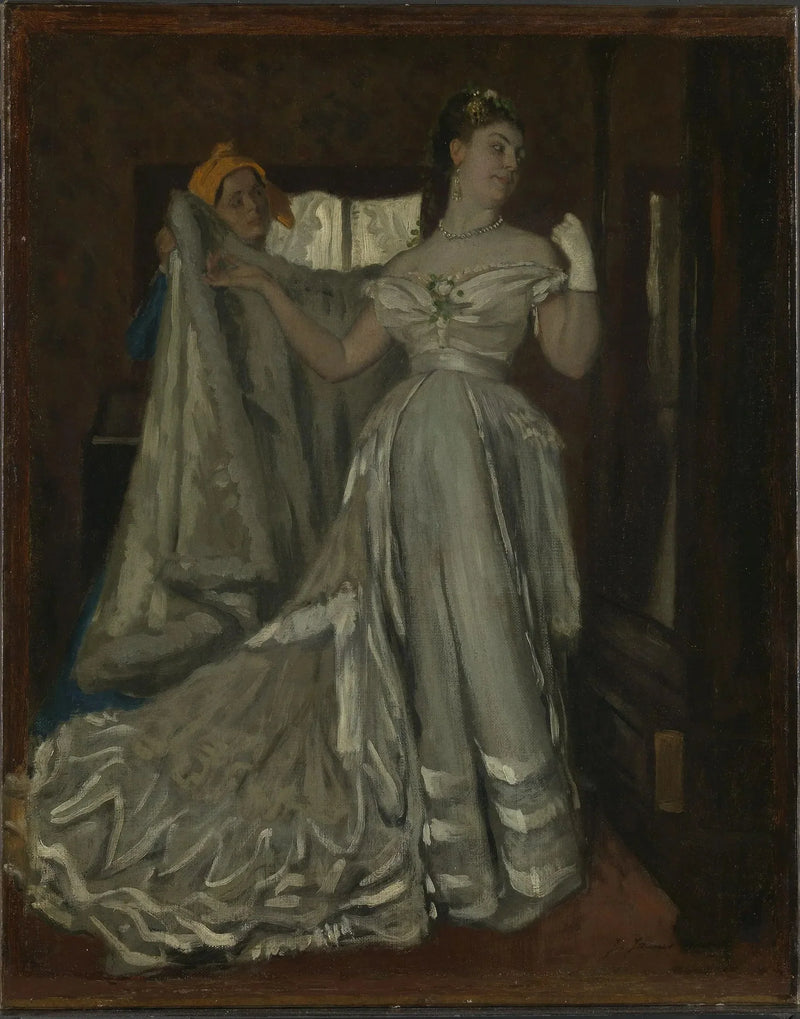 Dame e donna di servizio - James Tissot