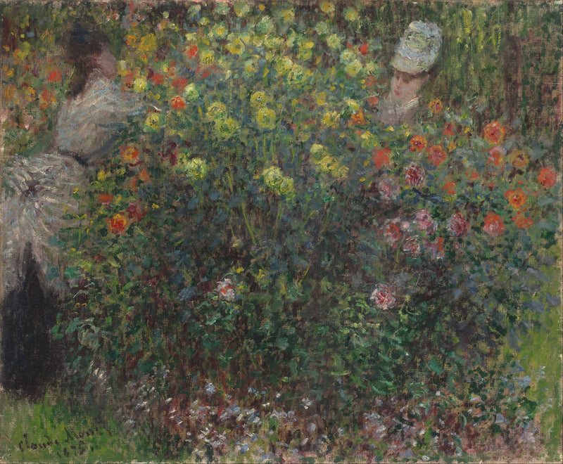 Signore in fiori W383 - Claude Monet