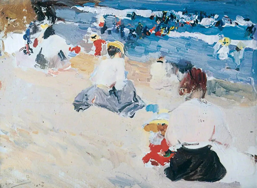 Donne sulla spiaggia - Joaquín Sorolla