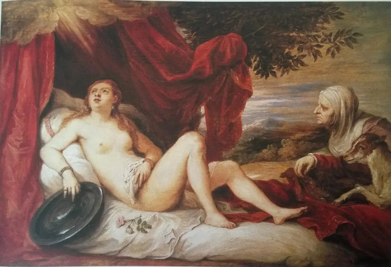 Danaé o Égina - David Teniers il Giovane