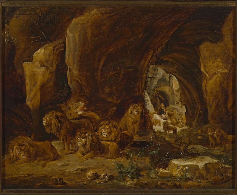 Daniel con i Leoni - David Teniers il Giovane