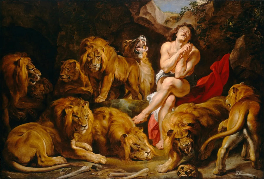 Daniele nella fossa dei leoni - Peter Paul Rubens