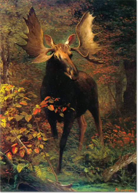 Nella foresta - Albert Bierstadt