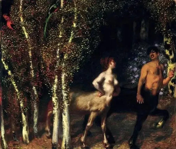 Nella foresta incantata - Franz von Stuck