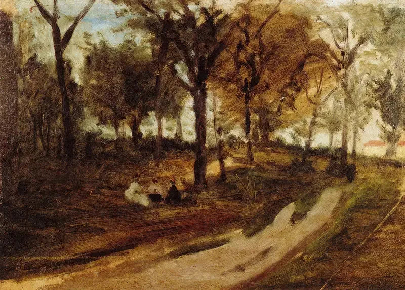 Nella foresta, Saint-Cloud - Paul Gauguin