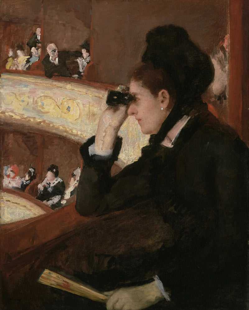 Nella loggia - Mary Cassatt