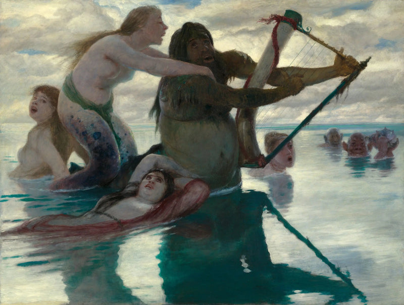 Nella mare - Arnold Böcklin