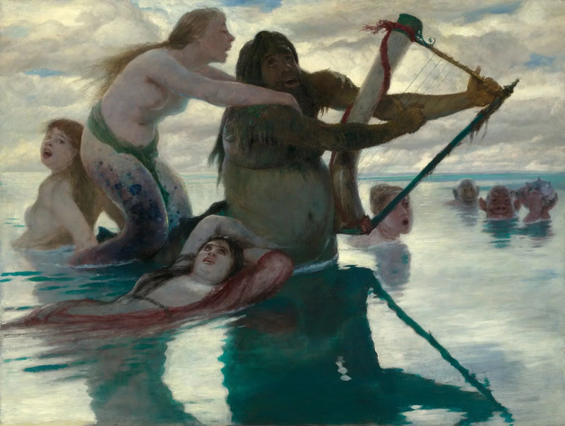 Nella mare - Arnold Böcklin