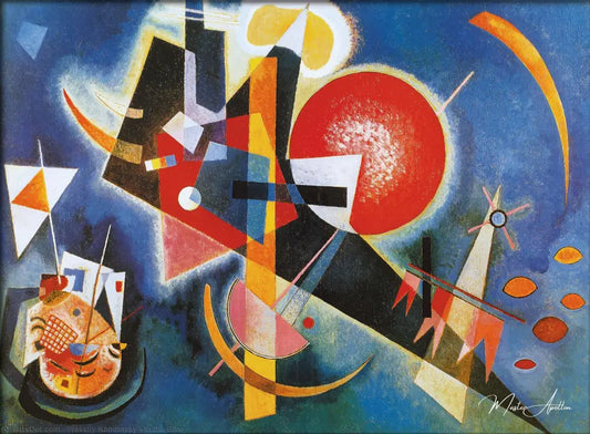 Dans le bleu - Vassily Kandinsky - Reproductions de tableaux et peintures haut de gamme