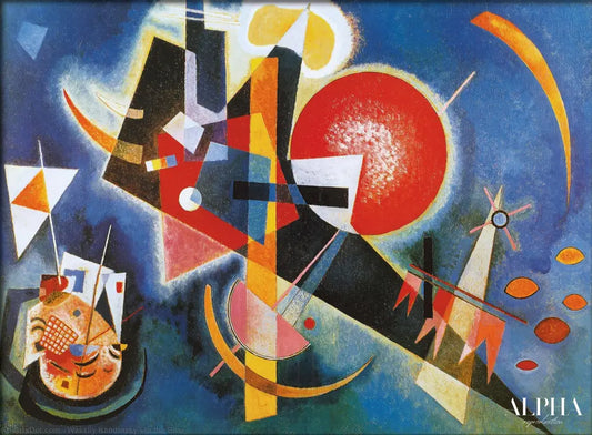 Dans le bleu - Vassily Kandinsky - Reproductions de tableaux et peintures haut de gamme