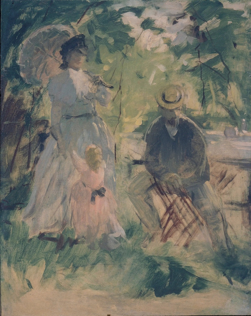 Nel giardino - Berthe Morisot
