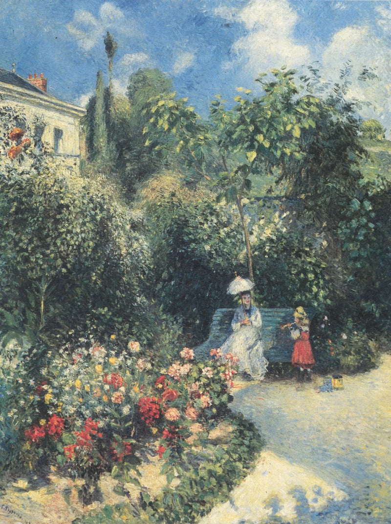 Nel Giardino dei Mathurins, Pontoise - Camille Pissarro