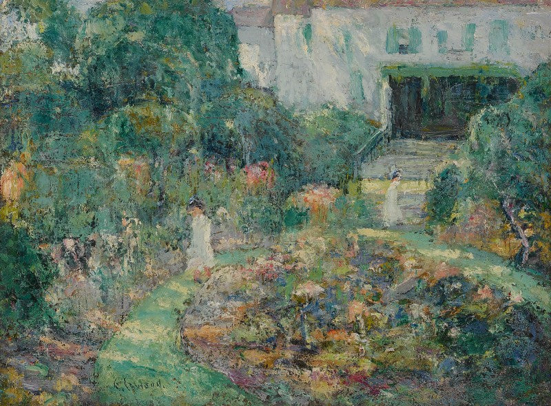 Nel giardino - Ernest Lawson