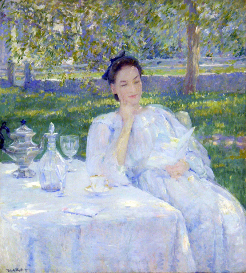 Nel giardino - Robert Lewis Reid