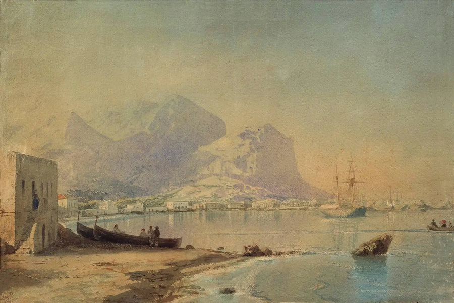 Nel porto - Ivan Aïvazovski