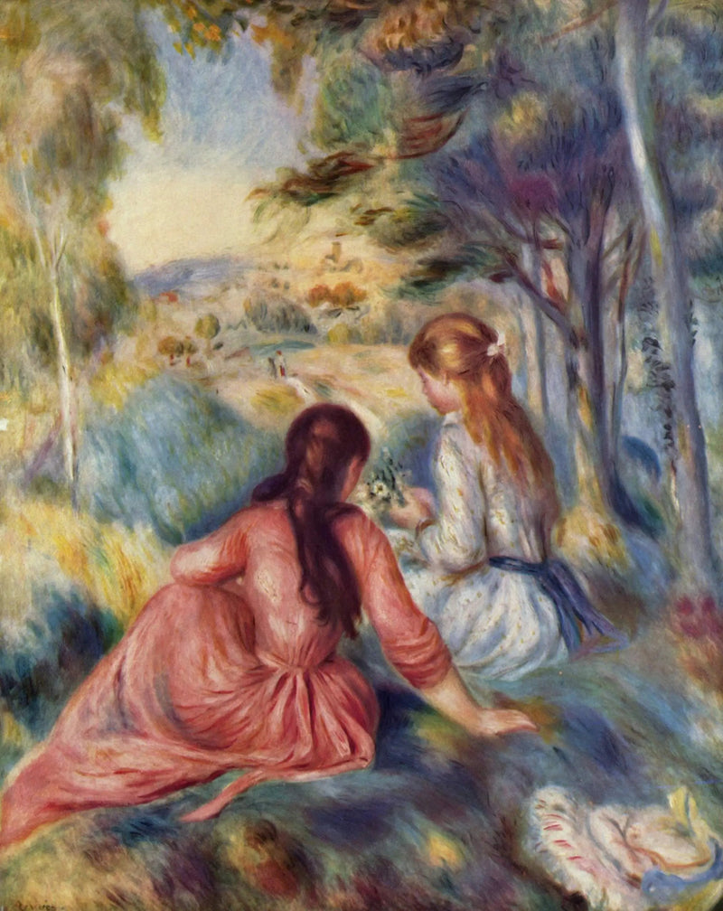 Nel prato - Pierre-Auguste Renoir