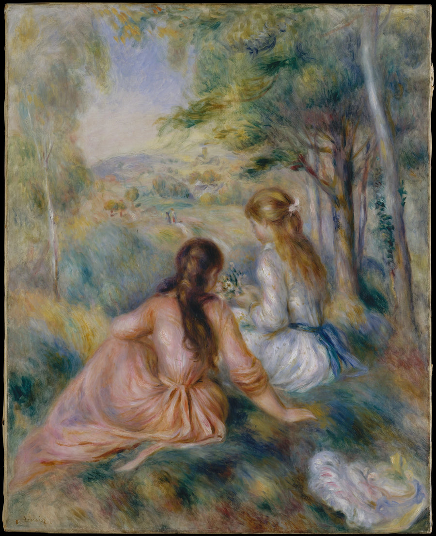 Nel prato - Pierre-Auguste Renoir