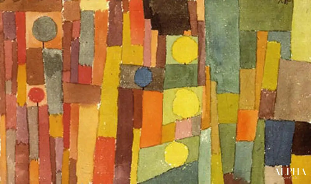 Dans le style de Kairouan - Paul Klee - Reproductions de tableaux et peintures haut de gamme