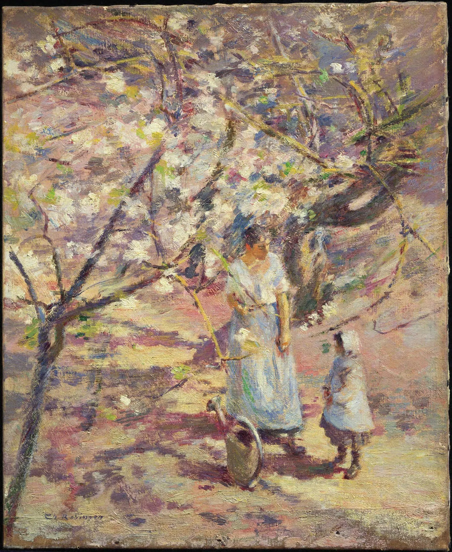Nel frutteto - Theodore Robinson