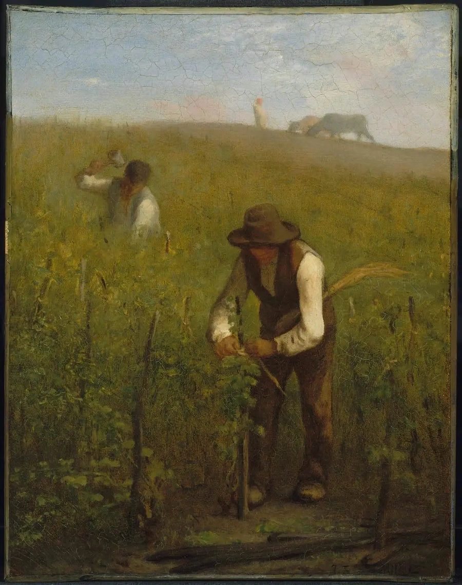 Nella vigna - Jean-François Millet