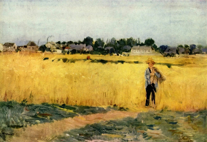Nei grani - Berthe Morisot