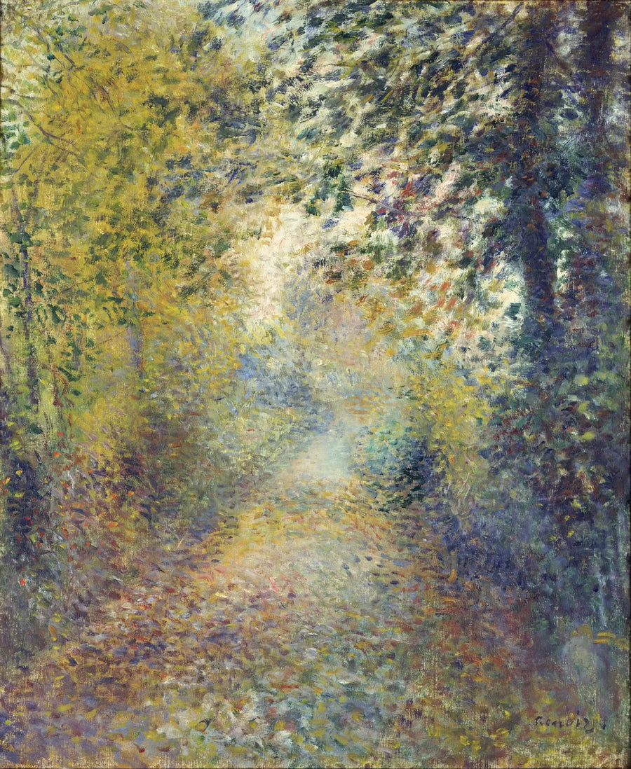 Nei boschi - Pierre-Auguste Renoir