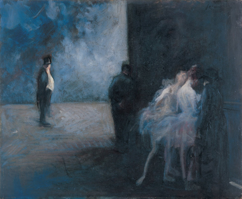 Dietro le quinte – Sinfonia in blu - Jean-Louis Forain
