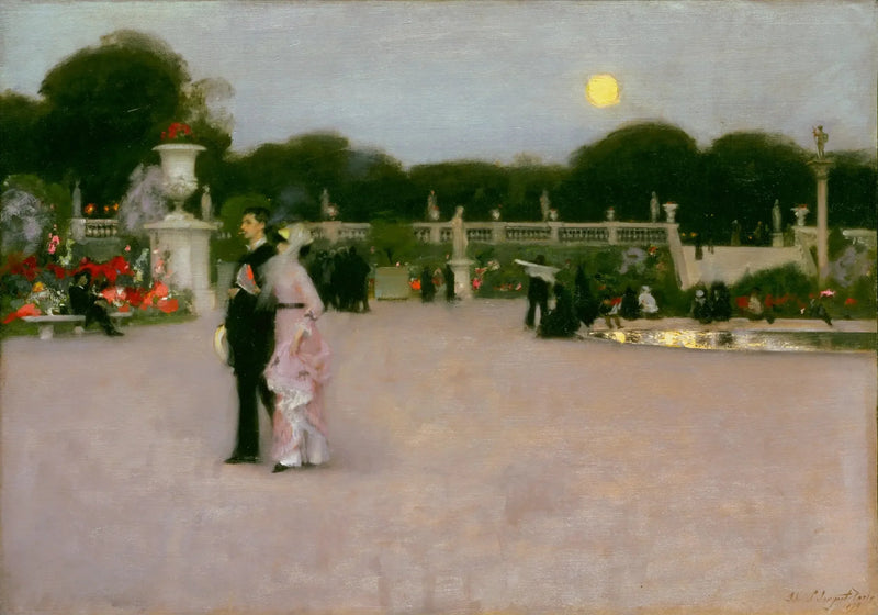 Nei giardini del Lussemburgo - John Singer Sargent