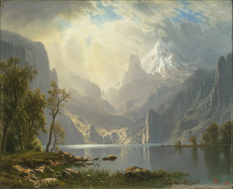 Nelle Sierras - Albert Bierstadt
