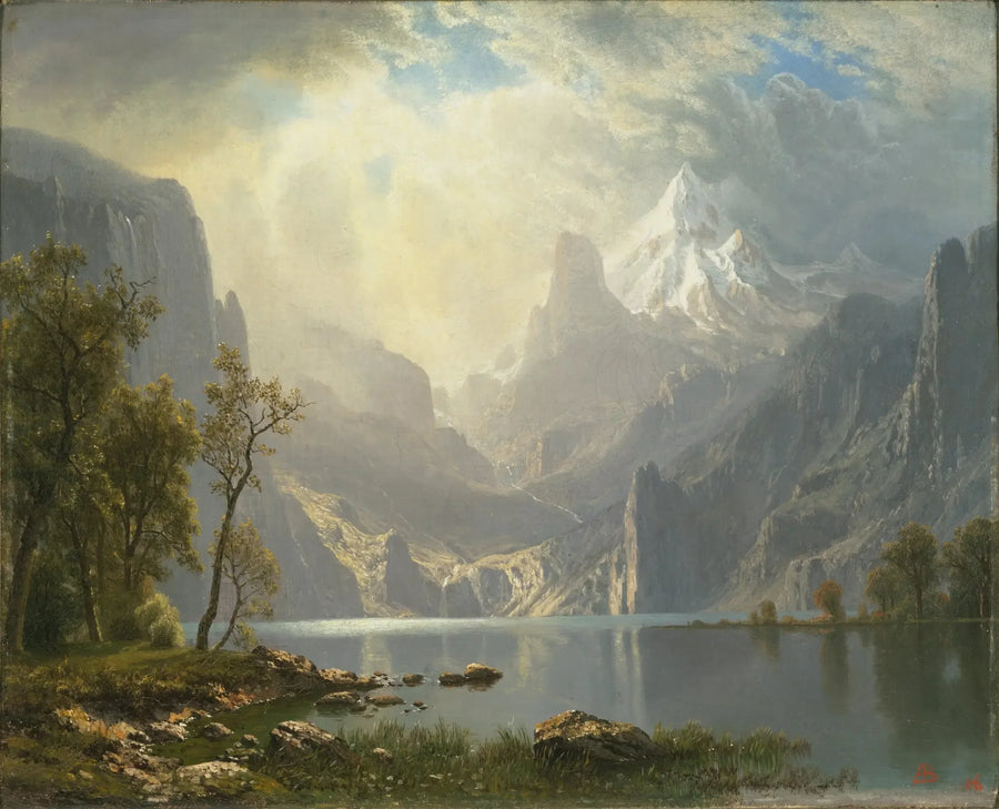 Nelle Sierras - Albert Bierstadt