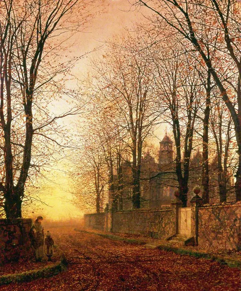 Nei tempi antichi - John Atkinson Grimshaw