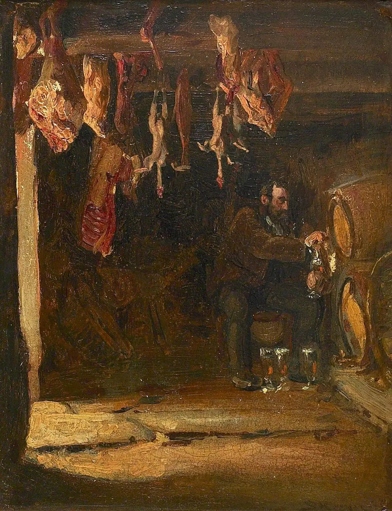 In una cantina a Concarneau. - Peder Severin Krøyer