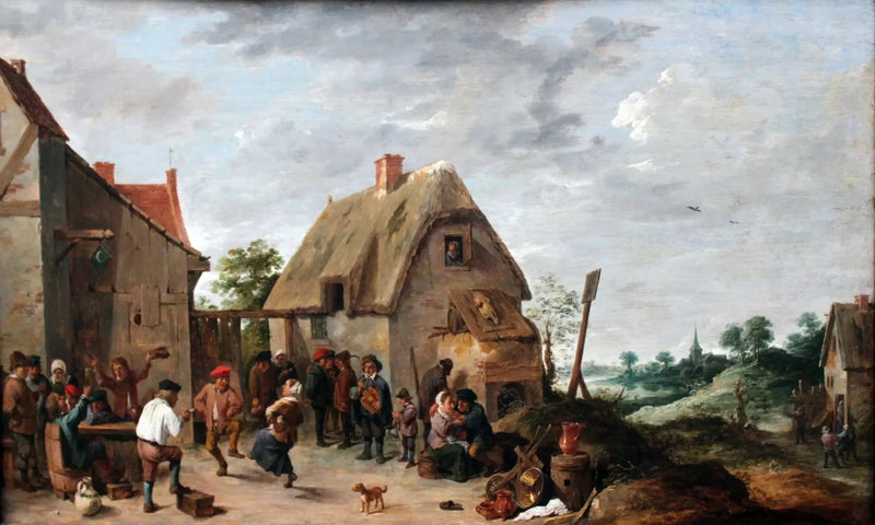 Danza alla fiera del villaggio - David Teniers il Giovane