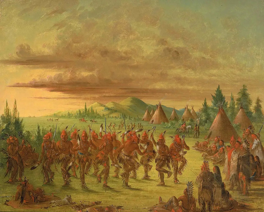 Danse dell'aquila - George Catlin