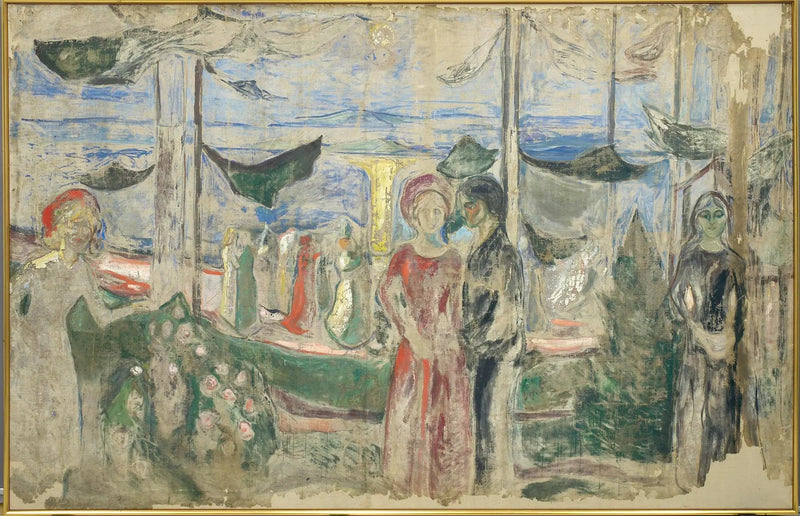 Danza sulla spiaggia - Edvard Munch