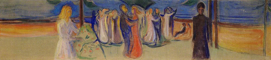 Danza sulla spiaggia (Frinse Reinhardt) - Edvard Munch