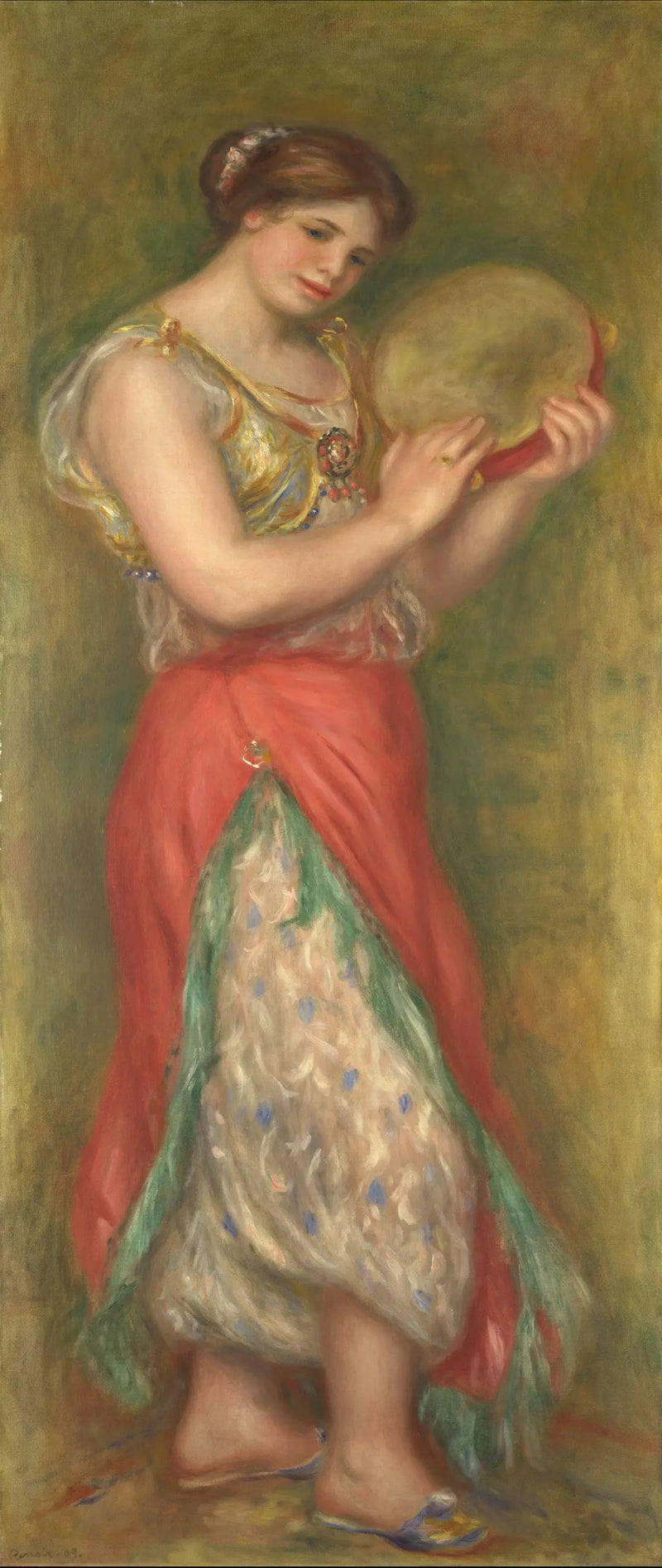 Danza con il tamburello - Pierre-Auguste Renoir