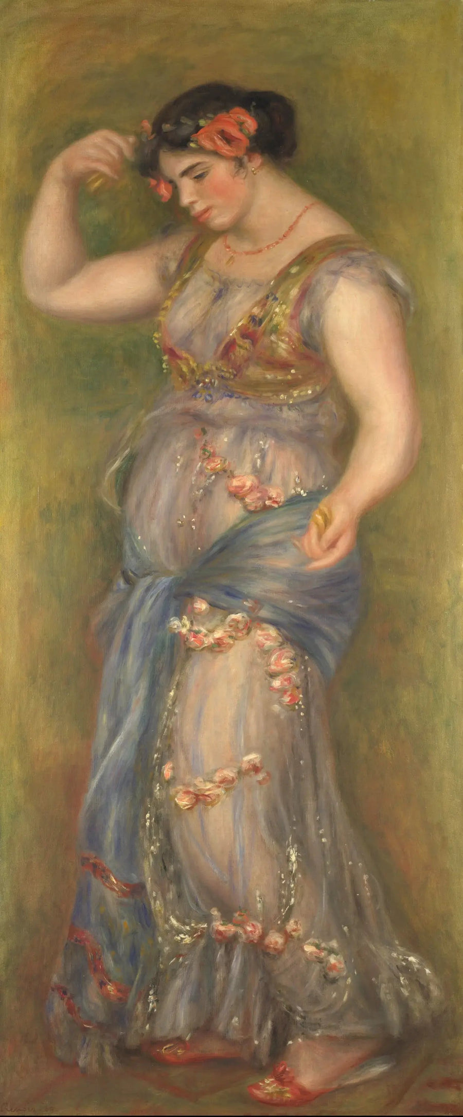Danzatrice con castagnette - Pierre-Auguste Renoir