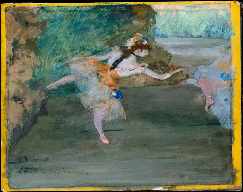 Ballerino sul palcoscenico - Edgar Degas
