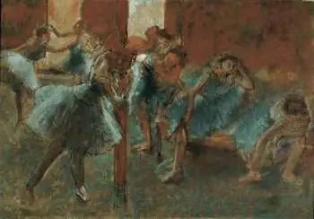 Ballerine in ripetizione - Edgar Degas