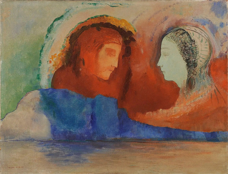Dante e Beatrice - Odilon Redon