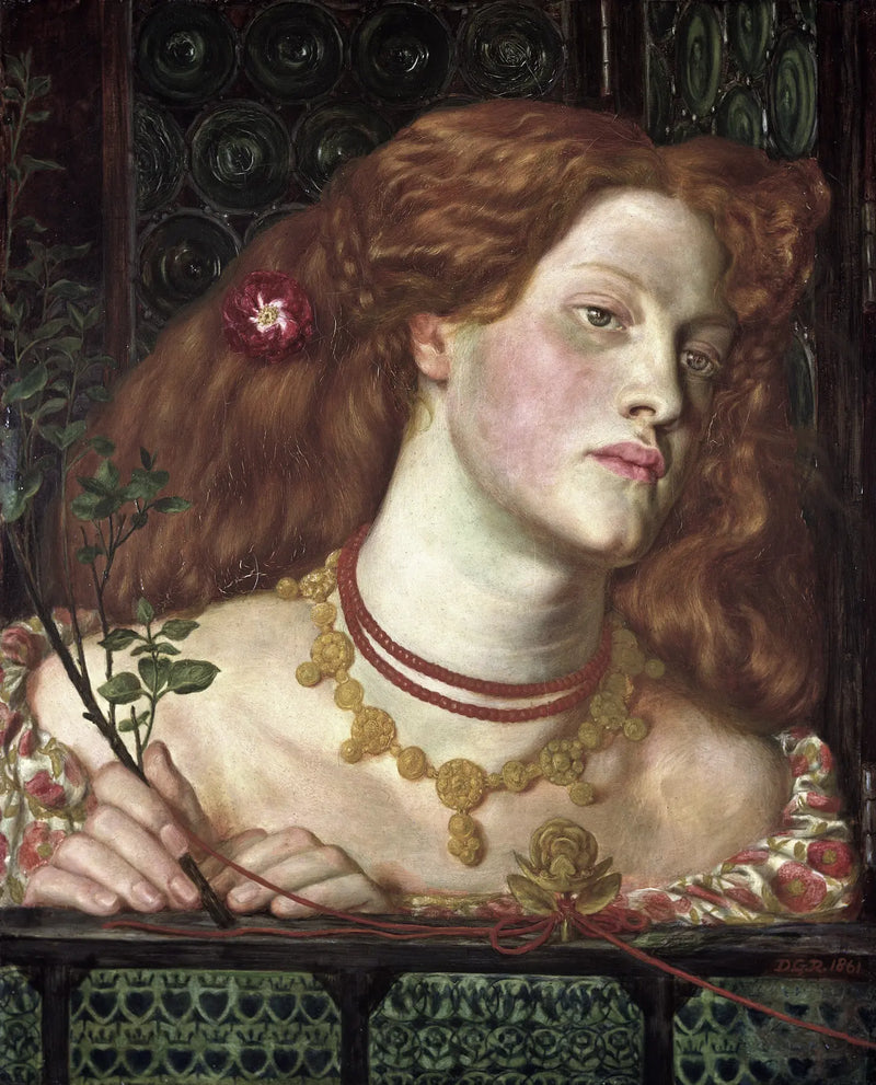 La Belle Rosamund - Dante Gabriel Rossetti