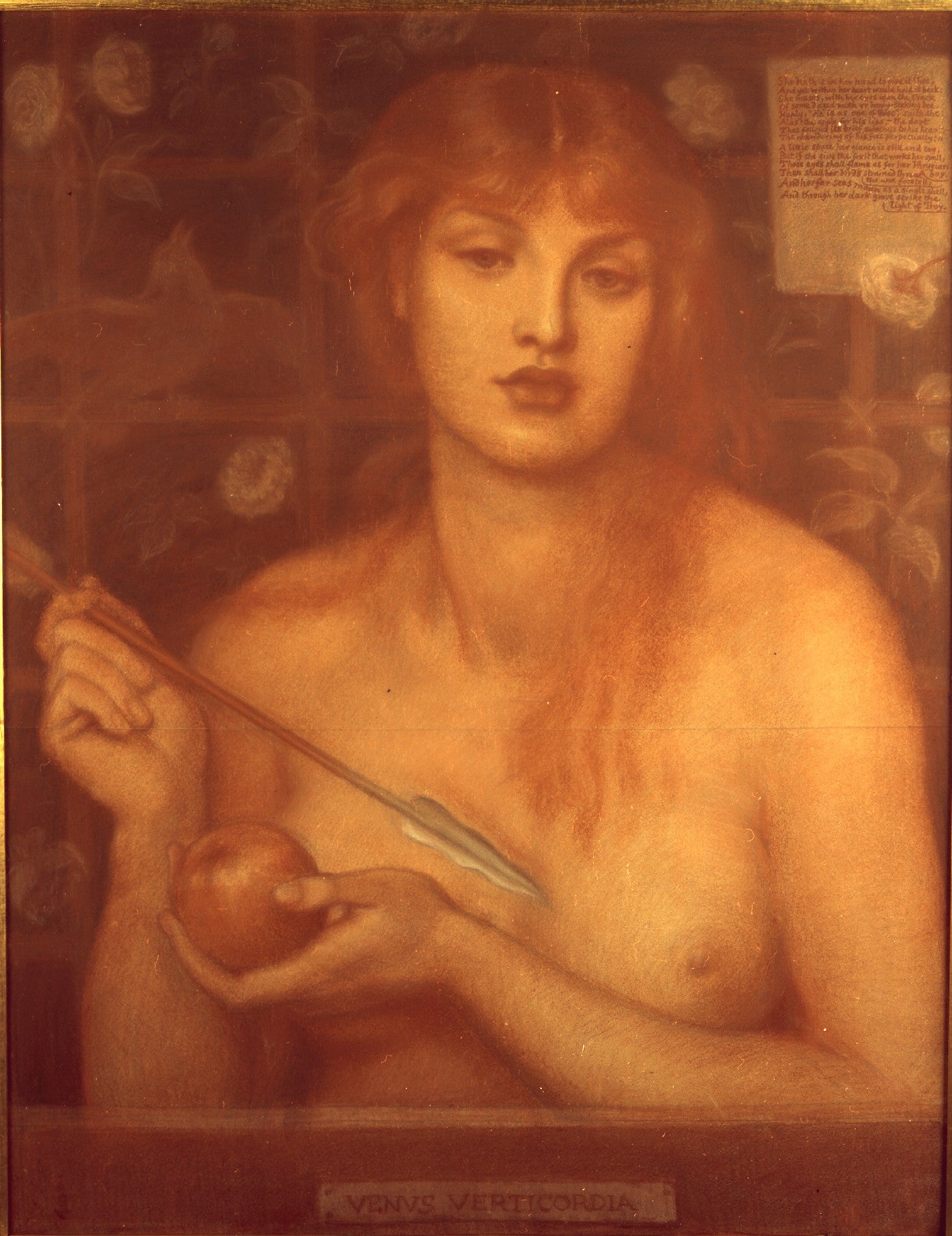 Étude pour Vénus Verticordia - Dante Gabriel Rossetti