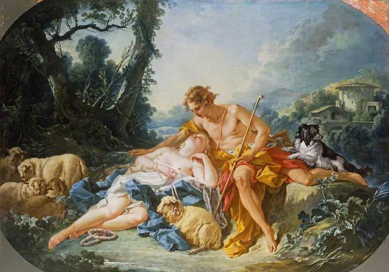 Daphnis e Clòe - François Boucher
