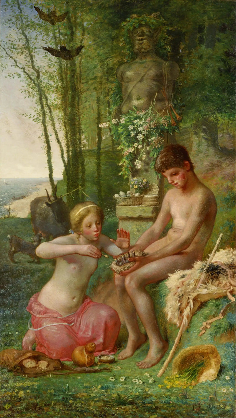 Daphnis e Clòe - Jean-François Millet