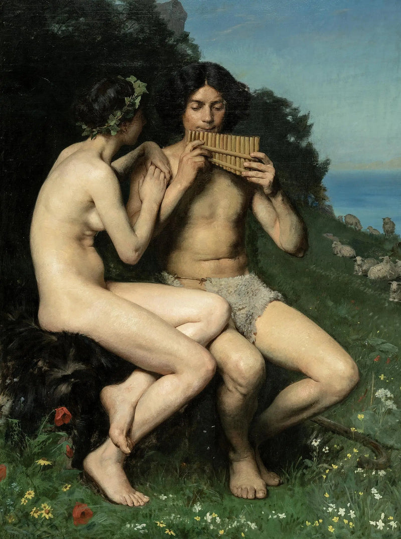 Daphnis e Clòe. - Peder Severin Krøyer