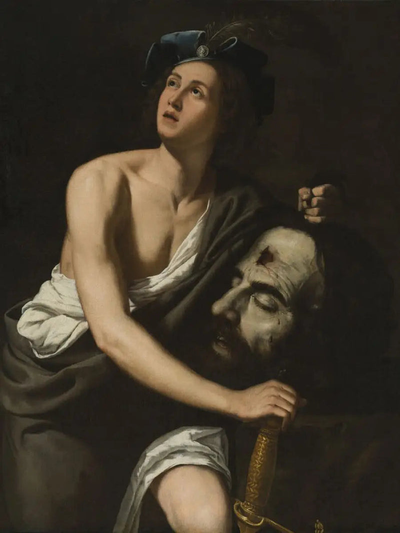 David con la testa di Golia - Artemisia Gentileschi