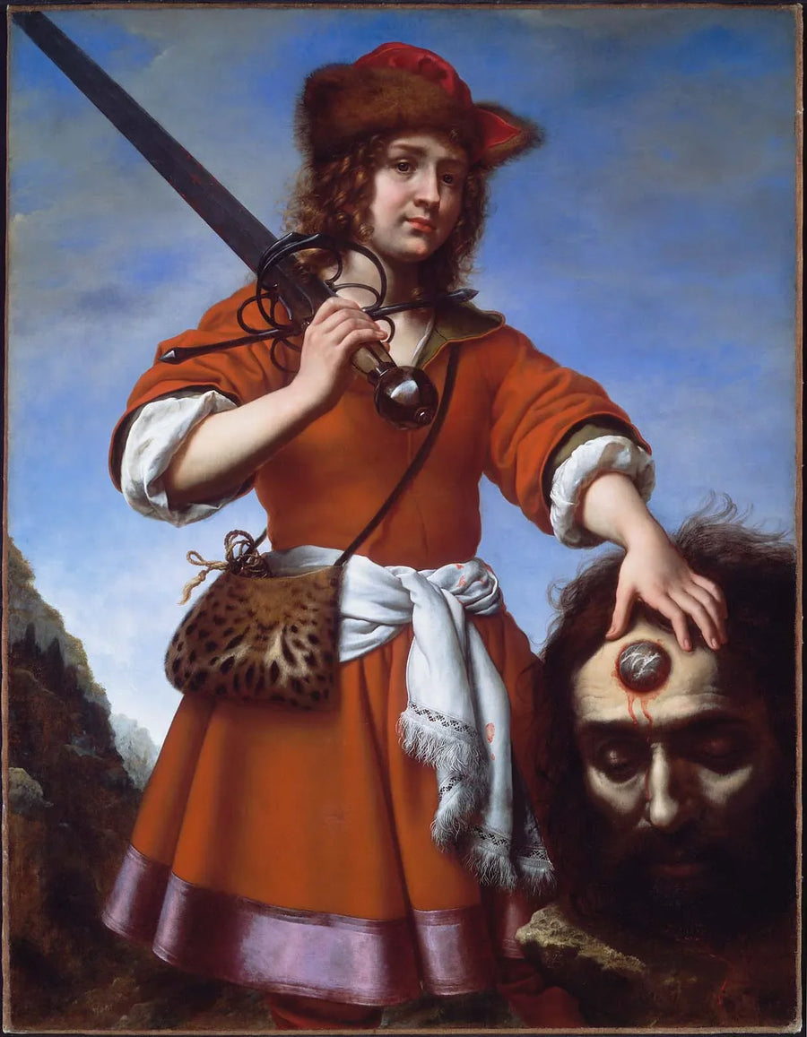 David con la testa di Golia - Carlo Dolci