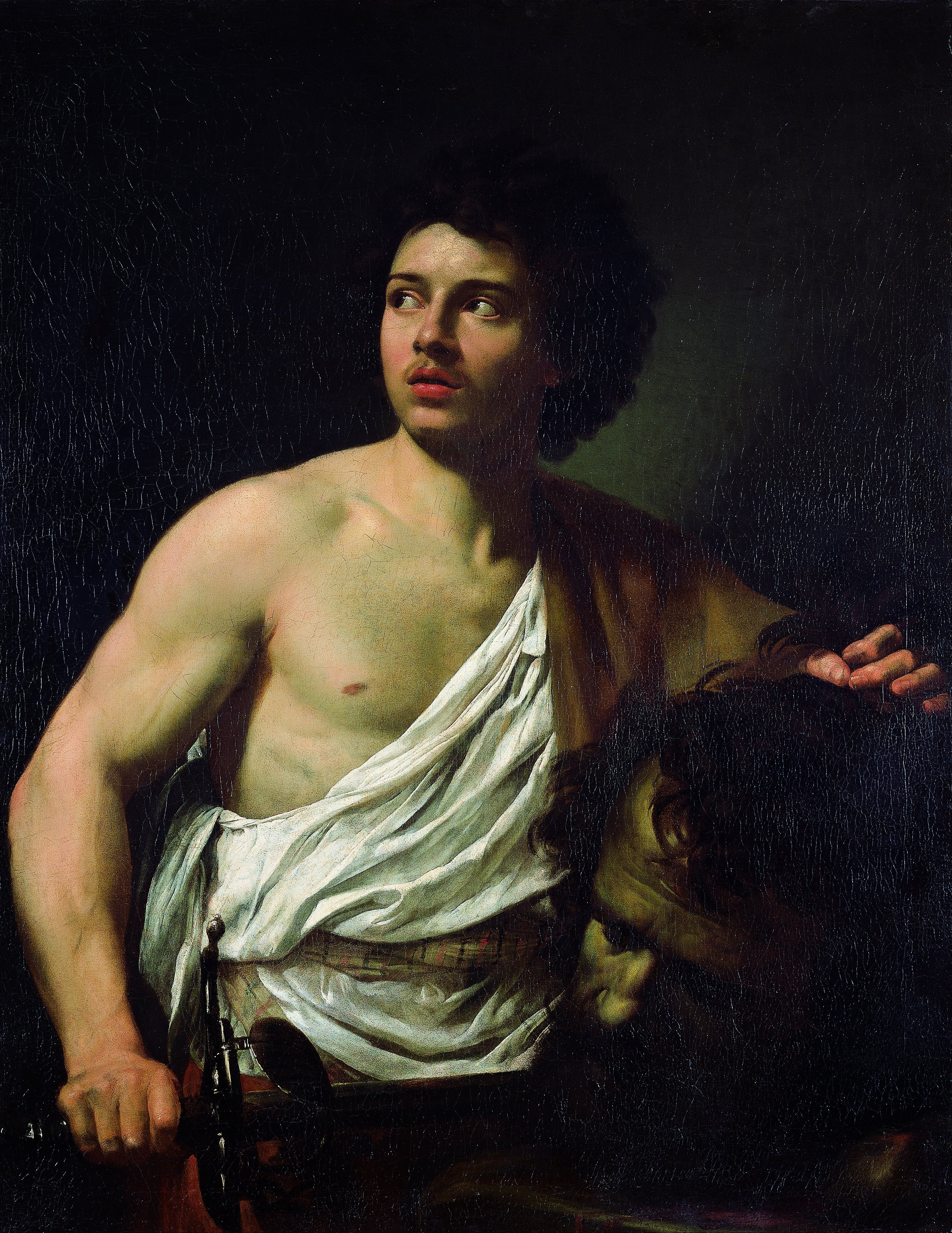 David avec la tête de Goliath - Simon Vouet - Alpha Reproduction