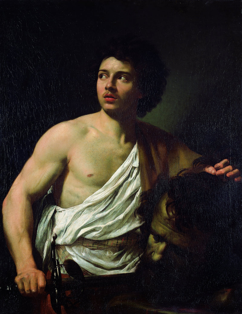 David con la testa di Golia - Simon Vouet